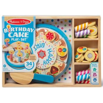 Melissa&Doug: Szülinapi torta játékszett fából - Spin Master kép