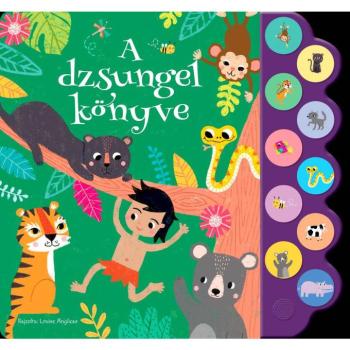 Mesés hangoskönyvek - A dzsungel könyve interaktív hangoskönyv kép