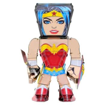 Metal Earth DC Igazság Ligája - Wonder Woman mini modell - lézervágott acél makettező szett kép