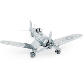 Metal Earth F4U Corsair repülőgép - lézervágott acél makettező szett kép