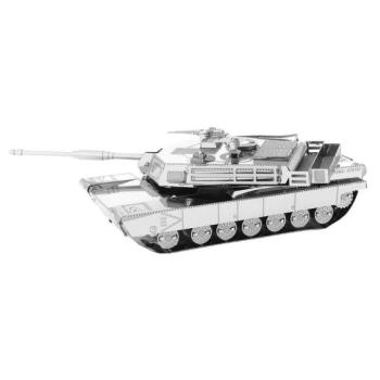 Metal Earth M1 Abrams Tank - lézervágott acél makettező szett kép