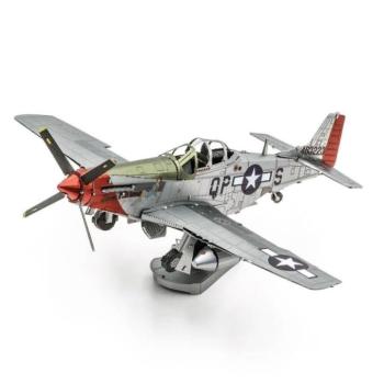 Metal Earth P-51D Mustang Sweet Arlene vadászrepülőgép - lézervágott acél makettező szett kép