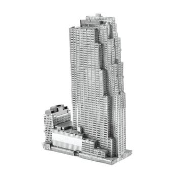 Metal Earth Rockefeller Plaza - lézervágott acél makettező szett