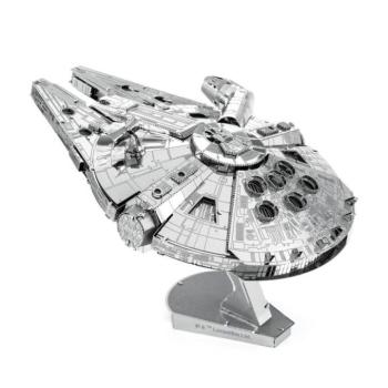 Metal Earth Star Wars ICONX Ezeréves Sólyom űrhajó - nagyméretű lézervágott acél makettező szett kép