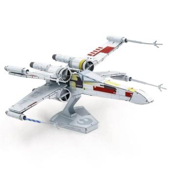 Metal Earth STAR WARS X-szárnyú vadászgép - lézervágott acél makettező szett kép