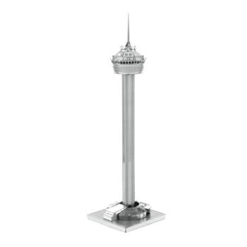 Metal Earth Tower of the Americas torony - lézervágott acél makettező szett kép