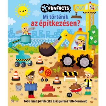 Mi történik az építkezésen? - interaktív könyv kép