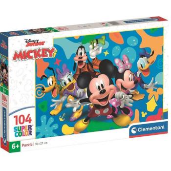 Mickey egér és barátai 104db-os supercolor puzzle - Clementoni kép