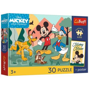 Mickey egér és barátai 30db-os prémium puzzle - Trefl kép