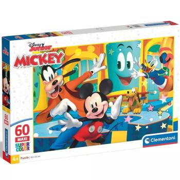 Mickey Egér és barátai 60 db-os maxi supercolor puzzle - Clementoni kép