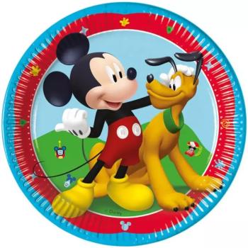 Mickey egér mintás papírtányér 8db-os szett 23cm kép