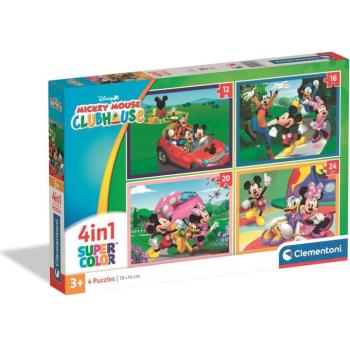 Mickey és barátai 4 az 1-ben Supercolor puzzle - Clementoni kép