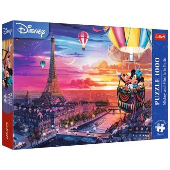 Mickey és Minnie Párizsban 1000db-os Prémium plus quality puzzle - Trefl kép