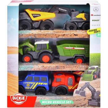 Micro City 5db-os nyitható kisautó szett - Dickie Toys