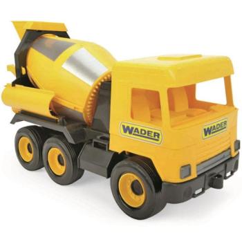Middle Truck: Betonkeverő autó 43cm sárga - Wader kép