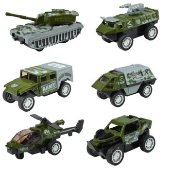 Military: Katonai járművek többféle változatban 1/55 1db