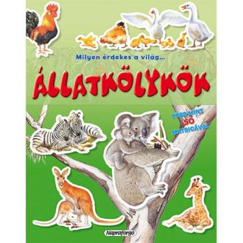 Milyen érdekes a világ... Állatkölykök matricásfüzet kép