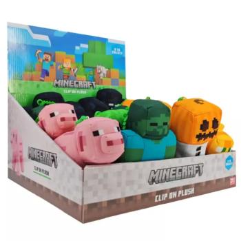 Minecraft 13cm-es plüss figurák több változatban 1db kép