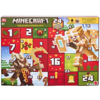 Minecraft adventi naptár 24 meglepetéssel – Mattel kép