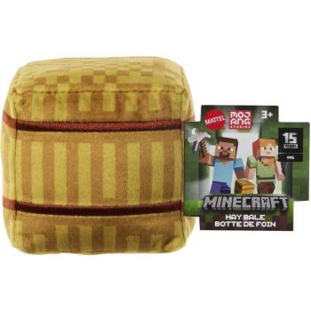 Minecraft Blocks plüss figura - Hay Bale figura - Mattel kép