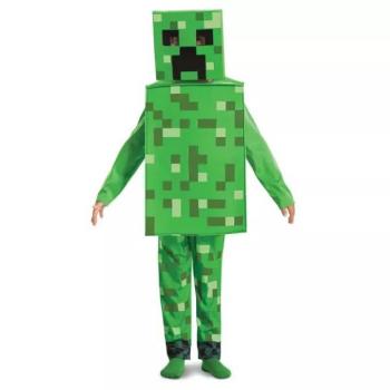 Minecraft: Creeper Deluxe gyerek jelmez – XS méret kép