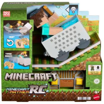 Minecraft RC távirányítós bányakocsi Steve figurával – Mattel kép