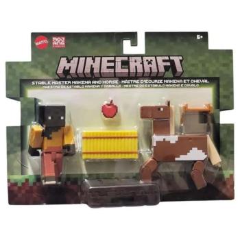 Minecraft: Stable Master Makena és Ló figura szett - Mattel kép