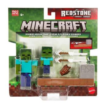 Minecraft: Zombie Arrow Trap akciófigura - Mattel kép