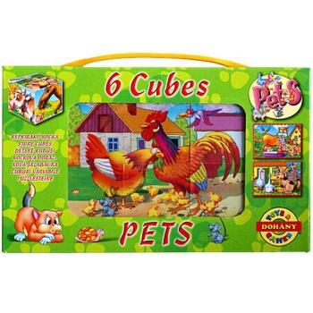 Mini mesekocka farm állatokkal 6db-os kép