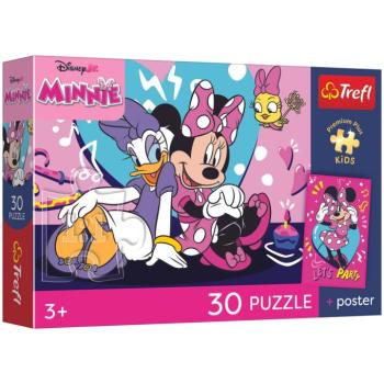 Minnie egér és barátai 30db-os prémium puzzle - Trefl kép