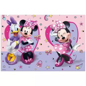 Minnie egér és Daisy mintás műanyag asztalterítő 120x180cm kép