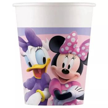 Minnie egér és Daisy mintás papírpohár 8db-os szett 200ml kép