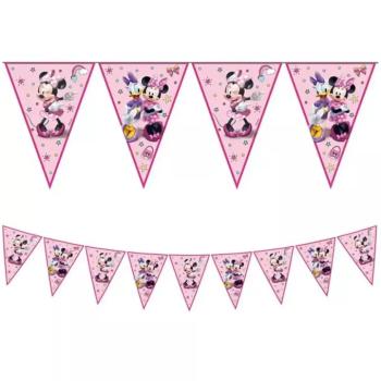Minnie egér és Daisy mintás party zászlófüzér kép