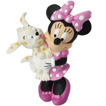 Minnie egér kiskedvencével játékfigura kép
