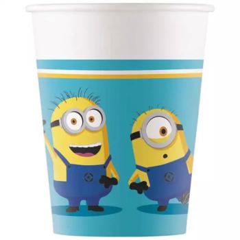 Minyonok papírpohár 8db-os szett 200ml kép
