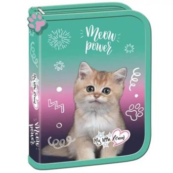MLF Kitty Party cicás kihajtható tolltartó PC03 20,5x14x3,5cm kép