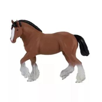 Mojo: Clydesdale ló - 14,4 cm, barna kép
