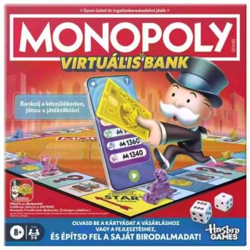 Monopoly Virtuális Bank társasjáték – Hasbro kép
