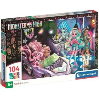 Monster High 2 104db-os supercolor puzzle - Clementoni kép