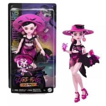 Monster High: Scare-adise Island – Draculaura baba kiegészítőkkel - Mattel kép