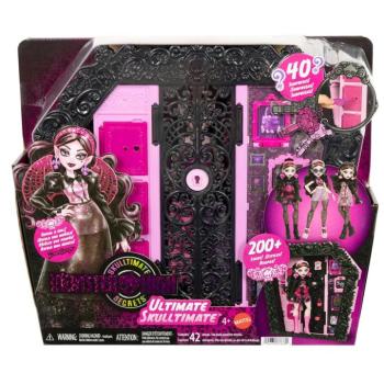 Monster High Rémtrendi Öltöző Draculaura Babával - Mattel