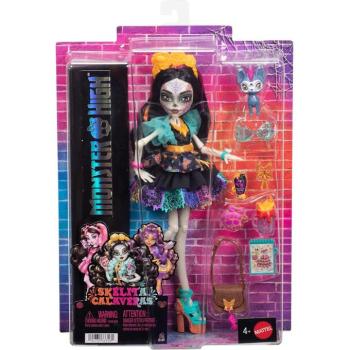 Monster High Skelita Calaveras baba kiegészítőkkel - Mattel kép