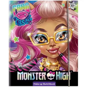 Monster High: Sminkelő és színező foglalkoztató füzet 44 oldalas - Lisciani kép