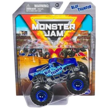 Monster Jam: Blue Thunder monster truck kisautó – 1:64 – Spin Master kép