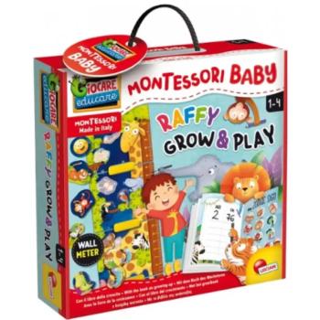 Montessori Baby: Zsiráf magasságmérő