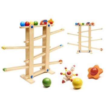 Montessori XXL fa labdapálya kép