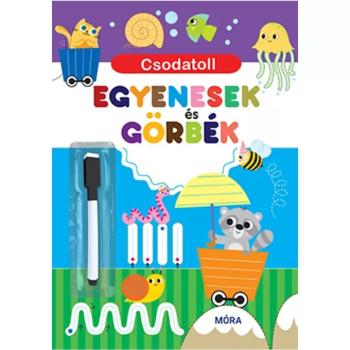 Móra: Csodatoll - Egyenesek és görbék interaktív foglalkoztatókönyv kép