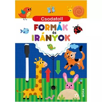 Móra: Csodatoll - Formák és irányok interaktív foglalkoztatókönyv kép