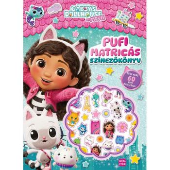 Móra: Gabi babaháza The movie - Pufi matricás színezőkönyv kép