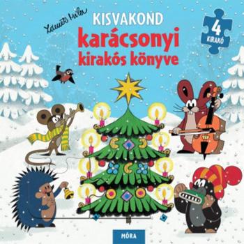 Móra: Kisvakond karácsonyi kirakós könyve kép